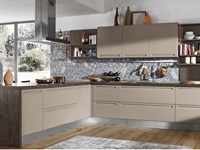 cucina con penisola moderna i integrata essential in offerta