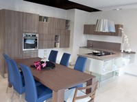 Cucina Copat cucine Cucina mod caribe laccata con penisola