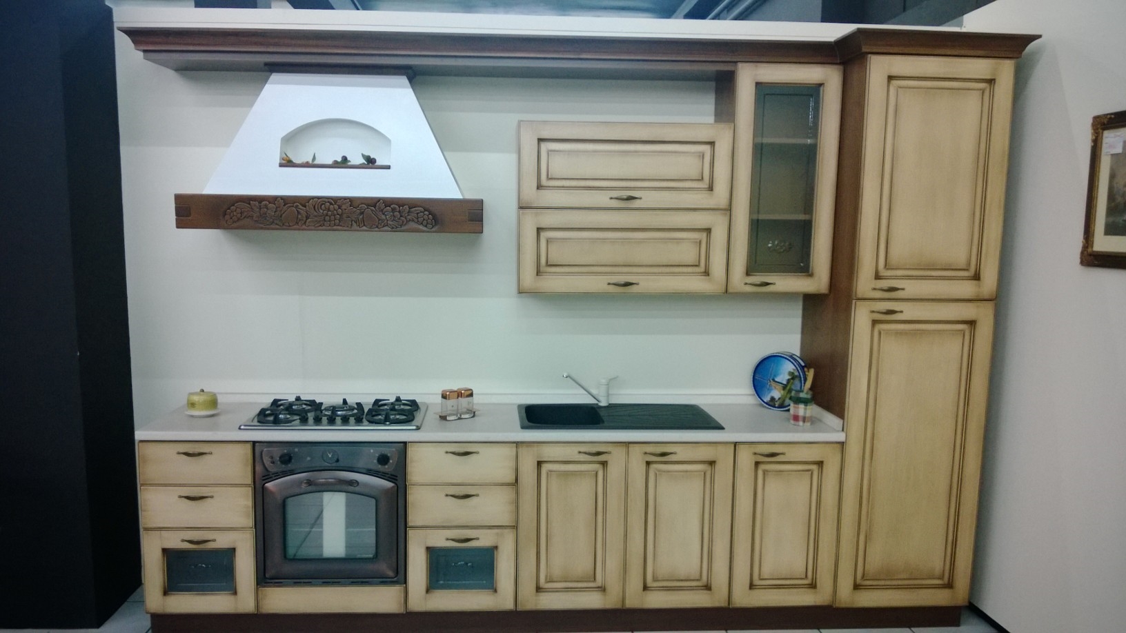 Cucina country scontatissima 15062 cucine a prezzi scontati