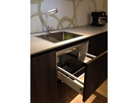Cucina con penisola Sincro wood