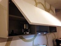 Cucina con penisola Sincro wood