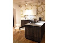 Cucina con penisola Sincro wood