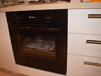 Forno elettrico multifunzione design nero distributore Mottes Mobili