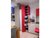 cucina penisola moderna