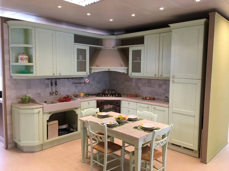 CUCINA di Berloni cucine Nuvola verde PREZZO OUTLET CUCINA di Berloni cucine Nuvola verde PREZZO OUTLET