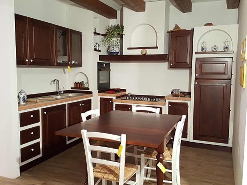 Cucina finta muratura artigianale tipo Zappalorto sconto 50% Cucina finta muratura artigianale tipo Zappalorto sconto 50%