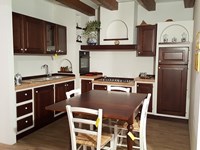 cucina artigianale in castagno occasione