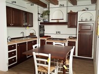 cucina artigianale in castagno occasione