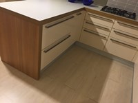 cucina con penisola di expo' in occasione