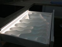 Portaposate interno