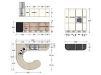 Cucina Geosfera tonda