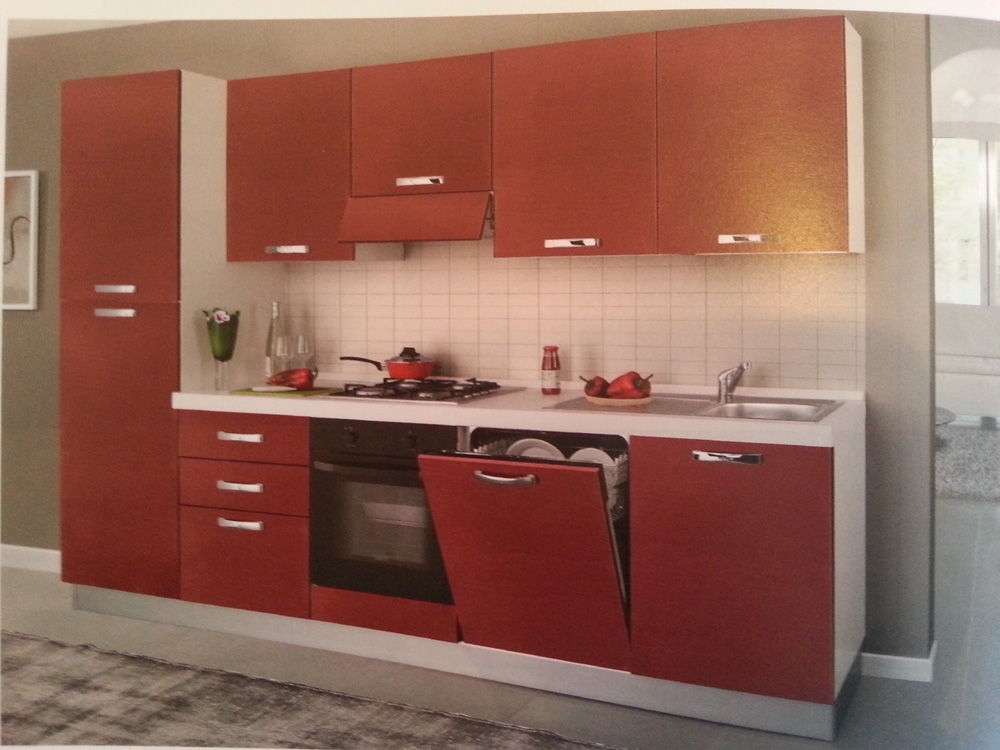 Outlet cucine: offerte cucine online a prezzi scontati pagina ... Top laminato postformato rovere grigio