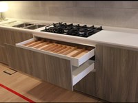 Cucina in laminato materico Arrital cucine a PREZZI OUTLET