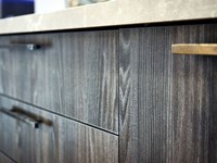 cucina industrial grey zen lineare modern ain offerta outlet nuovimondi