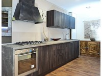 cucina industrial grey zen lineare modern ain offerta outlet nuovimondi