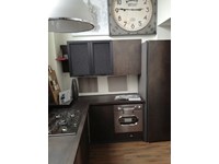 cucina industriale style moderna angolare ossido bronzo in offerta