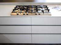 Piano cottura Samsun cinque fuochi inox/ghisa