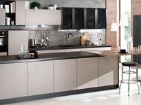 cucina isola maxi essenza moderna silk tortorain offerta nuovimondi