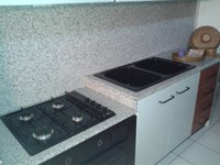Veneta Cucine Cucina Cucina extra laccata lucido grigio perla Moderno Laccato Lucido Neutra