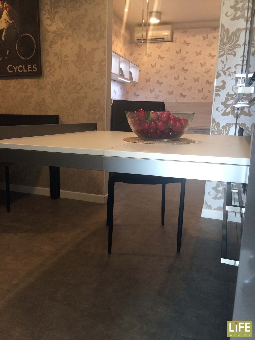 Cucina lineare moderna life occasione scontata del 45 cucine a ...