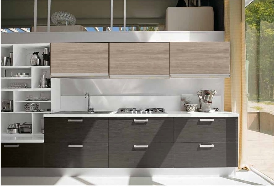Outlet arredamento torino Cucine piccole con mobili grigi