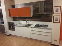 Cucina lineare di Dibiesse cucine completa di elettrodomestici scontata