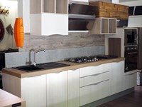 cucina lineare vintage shabby chic tranche' in offerta convenienza