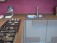 cucina creativa lube, completa di elettrodomestici
