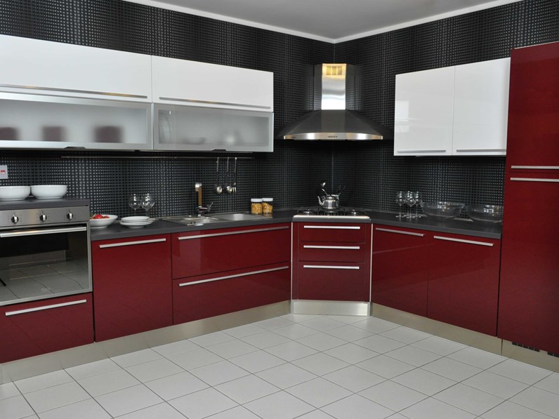 Cucina Lube modello Alessia completa di elettrodomestici e accessori Cucina Lube modello Alessia completa di elettrodomestici e accessori