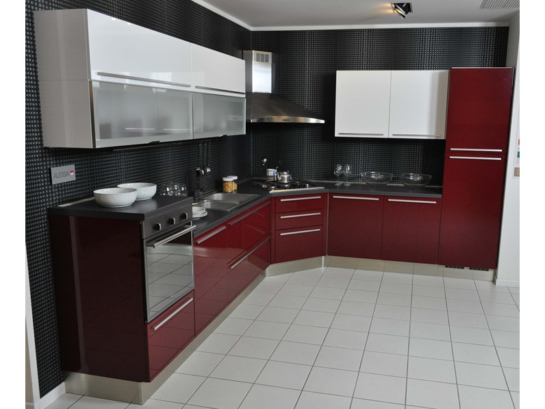 Cucina Lube modello Alessia completa di elettrodomestici e accessori Cucina Lube modello Alessia completa di elettrodomestici e accessori