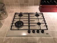 Cucina Maistri Carol Noce Piano cottura Franke