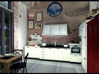 Cucina Marchi Kreola composizione 15 scontata del -55%