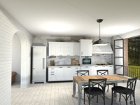 Cucina Marchi Kreola composizione 17 scontata del -40%