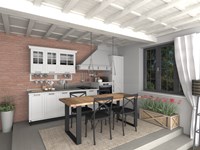 Cucina Marchi Kreola - Composizione 21 - scontato del -48 %