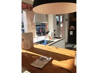 cucina Spagnol dettaglio legno con zona snack
