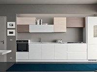 Cucina componibile mod.Jeans in Laminato materico