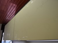particolare vetro serigrafato