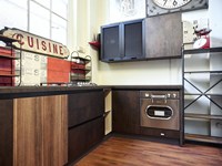 cucina nuovimondi industrial colore bronzo in offerta outlet arredamento