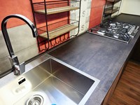 cucina nuovimondi industrial colore bronzo in offerta outlet arredamento