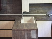 cucina moderna essenza rovere ice e bambu in offerta