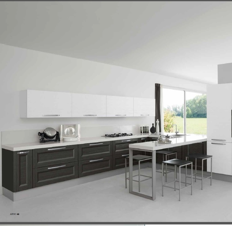 Outlet arredamento torino Cucine piccole con mobili grigi