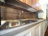 cucina moderna shabby chic e rovere in offerta completa di colonne outlet nuovimondi