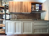 cucina moderna shabby chic e rovere in offerta completa di colonne outlet nuovimondi