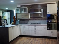 cucina moderna vintage in offerta outlet completa con penisola vero affare
