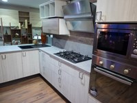 cucina moderna vintage in offerta outlet completa con penisola vero affare