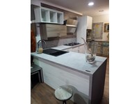 cucina moderna vintage in offerta outlet completa con penisola vero affare