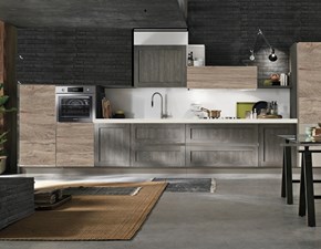 Cucina moderna vintage industry in offerta outlet nuovimondi convenienza Cucina vintage moderna