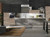 cucina dalida moderna vintage industry in offerta outlet nuovimondi convenienza