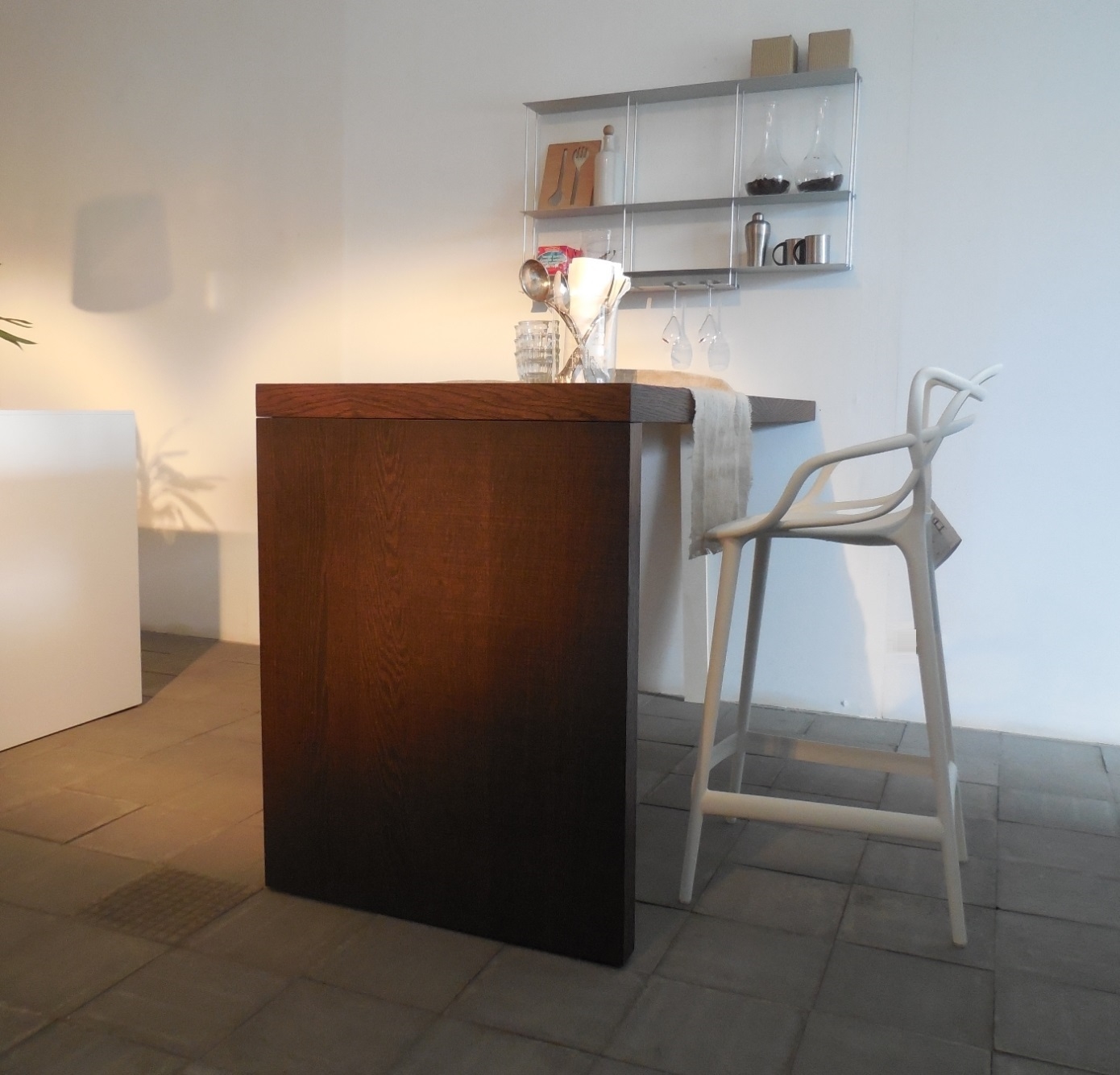 Cucina modulnova piano snack penisola tavolo rovere raw legno ...