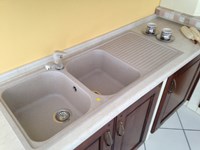 Cucina Muratura Angolo Arrex Gloria Lavello e Miscelatore